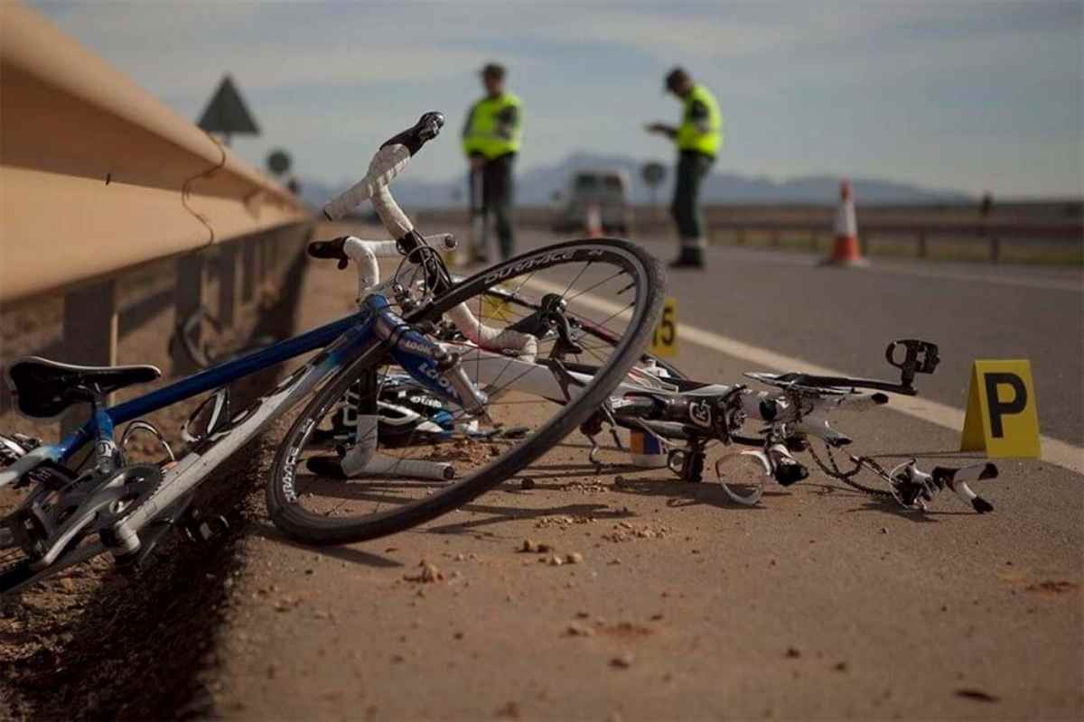 Incidente con la bicicletta