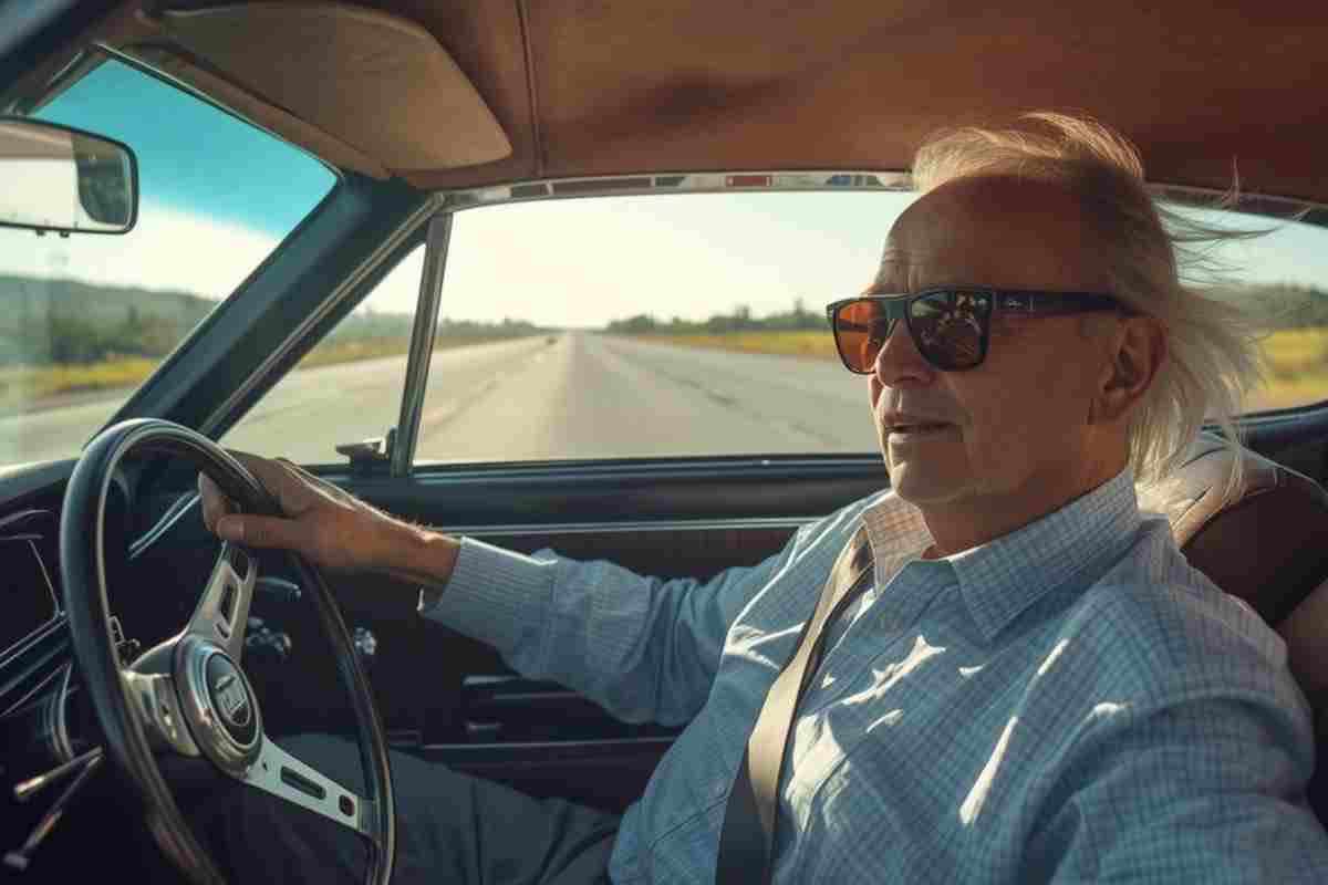 Anziano alla guida