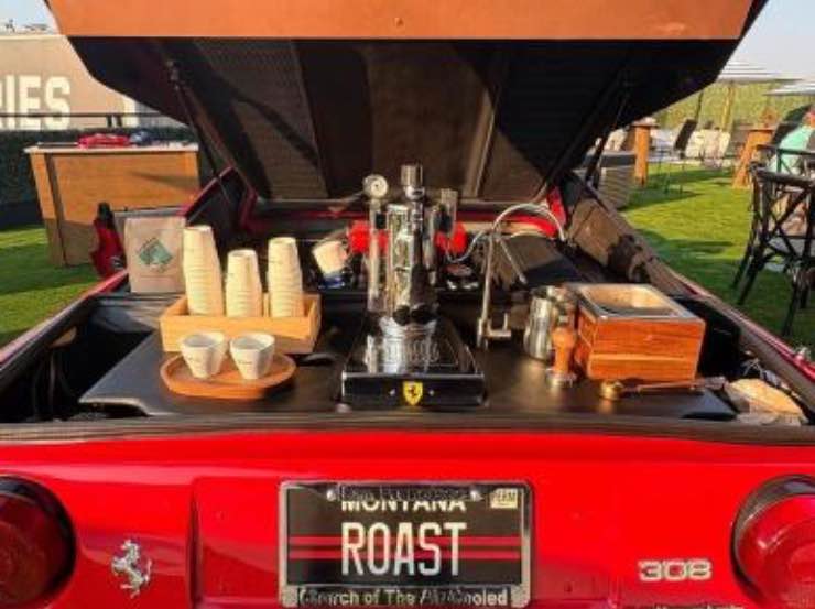 Ferrari fa caffè